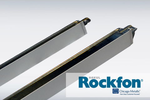 Sistema de Suspensión Armable T .61 (15/16) Rockfon - Chicago Metallic